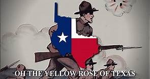 "The Yellow Rose of Texas" - American Traditional Folk Song [LYRICS]