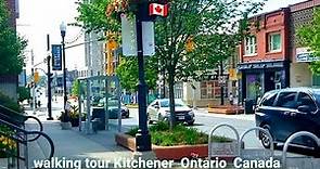 walking tour Kitchener Ontario Canada