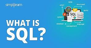 What is SQL | Introduction to SQL | SQL For Beginners | SQL Tutorial For Beginners | Simplilearn