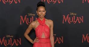 Fola Evans-Akingbola "Mulan" World Premiere Red Carpet Fashion