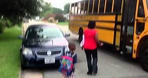 Tyler's First Day Of School 2012