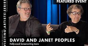 David and Janet Peoples Hollywood Screenwriting Icons, Page One 2015-Part 4