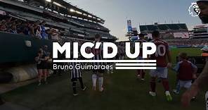 Bruno Guimaraes' first-person POV against Aston Villa | Premier League Summer Series | NBC Sports