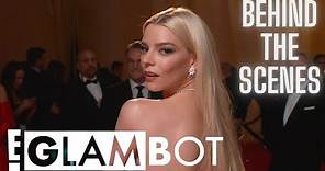 Anya Taylor-Joy GLAMBOT: BTS At 2024 Oscars