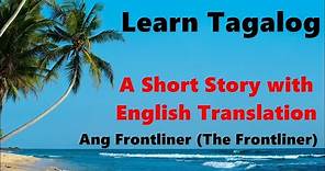 Learn Tagalog - A Short Story to Read with English Translation, Part 112