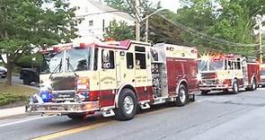 2022 Mount Kisco,NY Fire Department Annual Firemen's Parade 7/8/22
