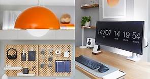 Work From Home Office Makeover & Desk Setup Tour 2021