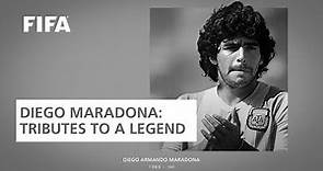 Diego Maradona | Tributes To A Legend