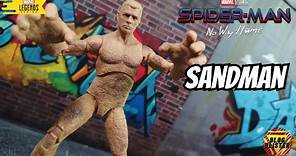 Marvel Legends Sandman SpiderMan No Way Home Reseña Review En Español