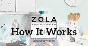 Zola | The All-In-One Wedding Registry | How It Works