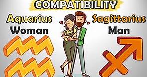 Aquarius Woman and Sagittarius Man Compatibility