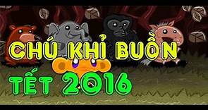 Game chú khỉ buồn Tết 2016 - Video hướng dẫn chơi game 24h