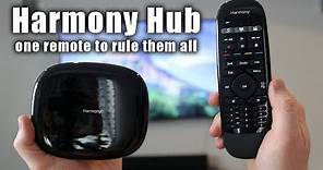 Harmony Hub Setup, the SMART Universal Remote