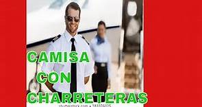 UNIFORMES DE PILOTOS DE AVIACIÓN, y de piloto comercial. 유웃✈🌅🌅TALLAS: 36 a 50. Venta de Camisas.