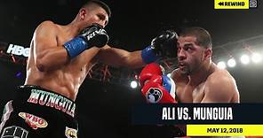 FULL FIGHT | Sadam Ali vs. Jaime Munguia (DAZN REWIND)