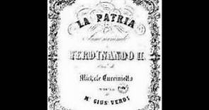 Giuseppe Verdi (1848) - Inno La Patria x Ferdinando II di Borbone.flv
