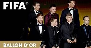 FIFA/@FIFProTV World XI | 2014 Team of the Year