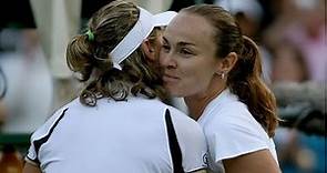 Martina Hingis vs Tathiana Garbin 2006 Wimbledon R2 Highlights