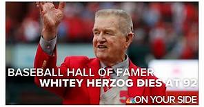 Hall of Famer Whitey Herzog dies at 92