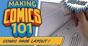 How To Format Your Comic Art Boards! Making Comics 101- Bonus!