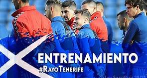 CD Tenerife | Serantes y Germán Valera se entrenan con sus nuevos