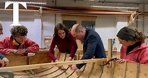 William and Kate make their first joint official visit to Cornwall