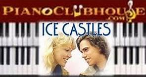 🎹 How to play the theme from "ICE CASTLES" movie (easy piano tutorial lesson free)