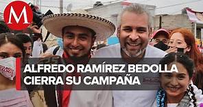 Alfredo Ramírez Bedolla cierra campaña a gubernatura en Morelia, Michoacán