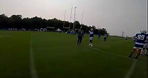 Tyquan Lewis Wears the GoPro at Colts Training Camp