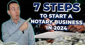 How To Start A Notary Business In 2024