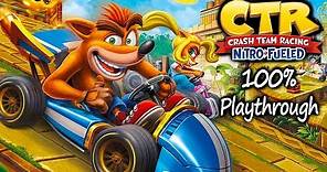 CRASH TEAM RACING PS4 - 100% Playthrough Todas las Reliquias, Desafios, Gemas + Final Secreto