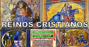 Los Reinos Cristianos de Asturias, León, Navarra, Castilla, Aragón y Condados Catalanes.