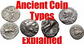 ANCIENT COIN TYPES Explained Guide to Roman Greek Biblical and Byzantine Numismatic Coins