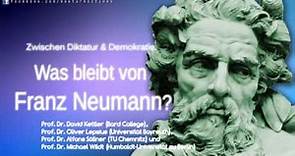 Was bleibt von Franz Neumann? - Zwischen Diktatur & Demokratie