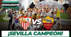 HIGHLIGHTS | Sevilla 1(4)-(1)1 Roma | Europa League 2023 - FINAL | TUDN