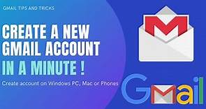 How to Create Gmail Account | Gmail Account Sign up explained | Create new Gmail Account for others