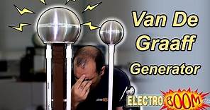 Building a Van De Graaff HIGH VOLTAGE Generator