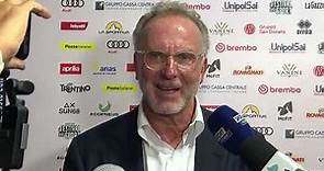 La leggenda del calcio Karl-Heinz Rummenigge intervistato al Festival dello Sport