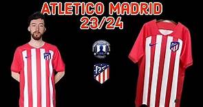 NEW Atletico Madrid 2023/24 home kit unboxing! [Kkgoold] Nuevo Atletico Madrid camiseta primera 2024