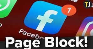 How To Block Someone From A Page On Facebook
