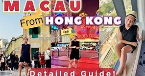 MACAU from HONG KONG (Detailed Guide!) + Great Hotel worth ₱4,000