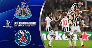 Newcastle United vs. Paris Saint-Germain: Extended Highlights | UCL Group Stage MD 2 | CBS Sports