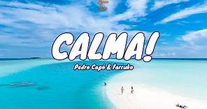 🎧 Pedro Capó & Farruko - Calma (Vamos pa la playa) | Lyric video