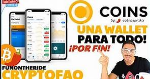 COINS ¡UNA WALLET PARA TODO! ¡POR FIN! de COINPAPRIKA /FUNONTHERIDE