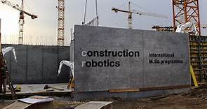 Construction & Robotics M.Sc. Programme @ RWTH Aachen University