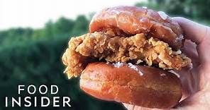 KFC Fried Chicken & Donuts Sandwich Review