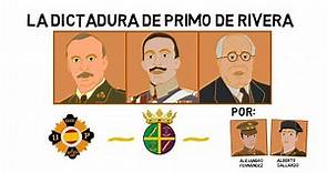 La Dictadura de Primo de Rivera (1923 - 1930)