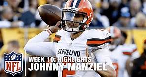 Johnny Manziel Highlights (Week 10) | Browns vs. Steelers | NFL