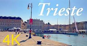 Trieste Italy 🇮🇹☀️October 2023 4K 60fps Walking Tour - with Captions