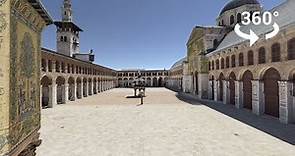 Visit The Umayyad Mosque in Damascus in 360 degrees